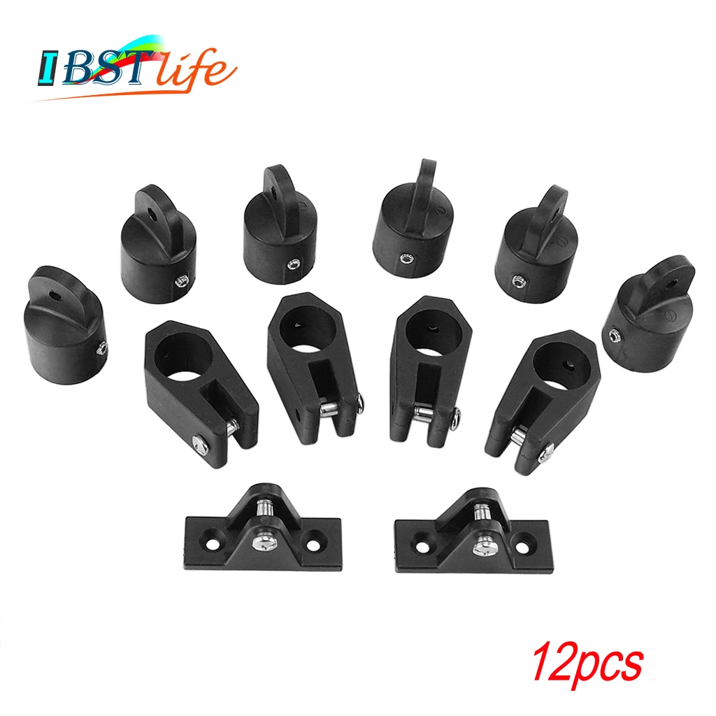 12 PCS Universal Boat Nylon Fittings Hardware Set Black Fits 3 Bow Bimini Top lightweight and durable Yacht Accessories
12 PCS Universal Boat Nylon Fittings Hardware Set Black Fits 3 Bow Bimini Top lightweight and durable Yacht Accessories