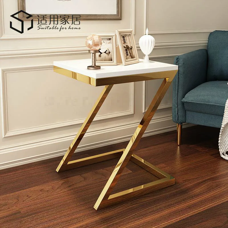 Minimalist Z shape Coffee Table Living Room Sofa Corner Table Stainless Steel Light Luxury dinning table bedside table
Minimalist Z shape Coffee Table Living Room Sofa Corner Table Stainless Steel Light Luxury dinning table bedside table