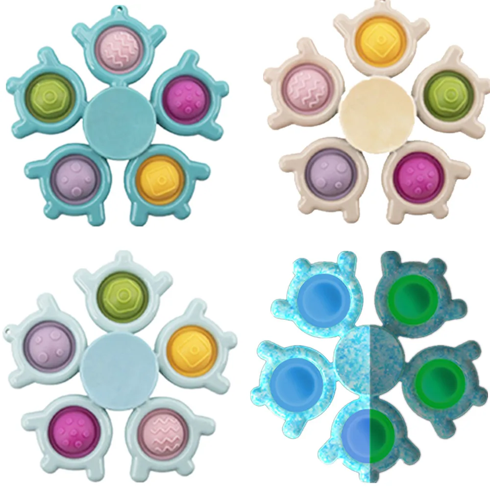 Hot Figet Toys Popit Push Bubble Fidget Spinner Luminous Sensory Toy Special Needs Stress Reliever Adult Children Squeeze Toy
Hot Figet Toys Popit Push Bubble Fidget Spinner Luminous Sensory Toy Special Needs Stress Reliever Adult Children Squeeze Toy