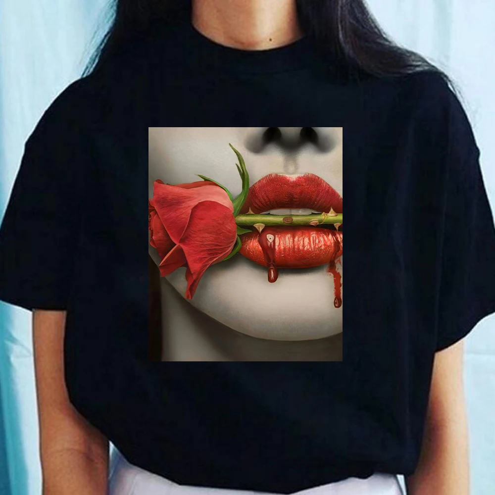 Urbano Harajuku Woman T-Shirt Over Sized T-Shirt Summer Grunge Aesthetic Graphic T-Shirts Personality Magazine Women Rose Print
Urbano Harajuku Woman T-Shirt Over Sized T-Shirt Summer Grunge Aesthetic Graphic T-Shirts Personality Magazine Women Rose Print