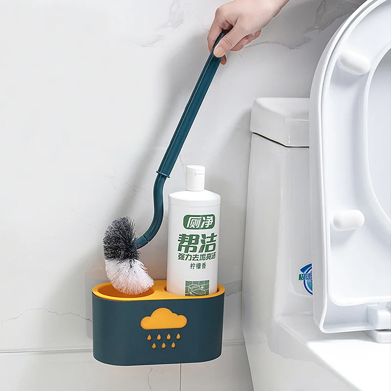 Toilet Brush Household No Dead Corner Toilet Brush Artifact Toilet Wall Hanging Long Handle Squatting Pit Cleaning Rack
Toilet Brush Household No Dead Corner Toilet Brush Artifact Toilet Wall Hanging Long Handle Squatting Pit Cleaning Rack