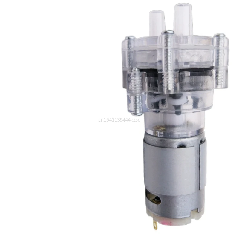 

DC12V High Temperature Resistance Transparent Aquarium Mini Diaphragm Water Pump Vacuum Pump 385HPC-9
