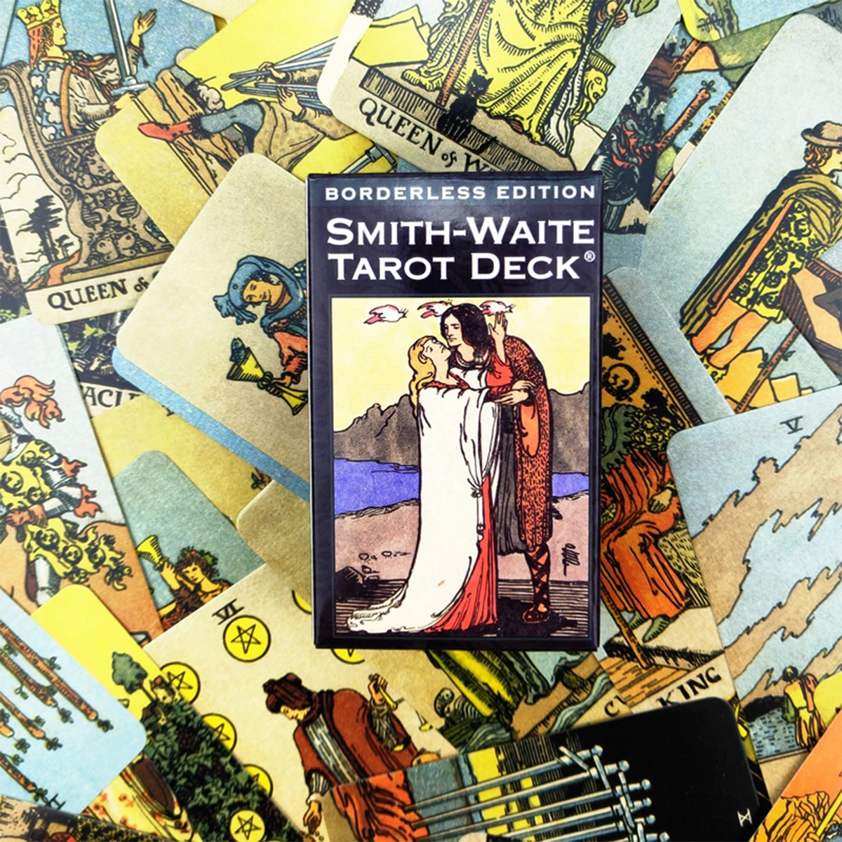 84 Cards The Borderless Smith Tarot Card Game Friend Party Board Game Divination Fate Cards With Paper Instruction Manual
84 Cards The Borderless Smith Tarot Card Game Friend Party Board Game Divination Fate Cards With Paper Instruction Manual