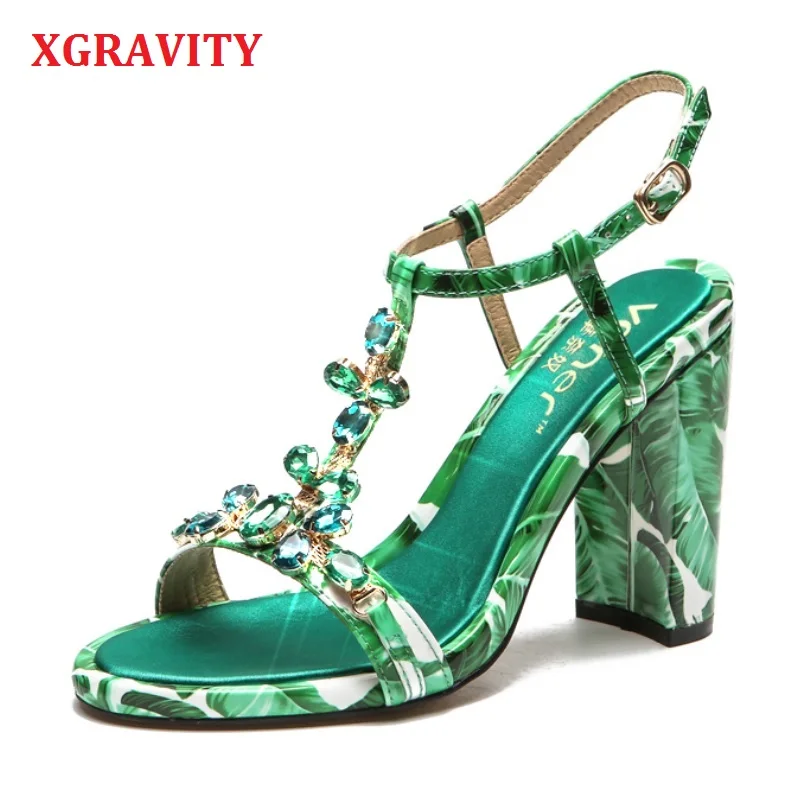 XGRAVITY, зеленые туфли, сексуальные туфли на высоком каблуке, сексуальные женские летние сандалии, элегантные женские туфли с Т-образным ремеш...
XGRAVITY, зеленые туфли, сексуальные туфли на высоком каблуке, сексуальные женские летние сандалии, элегантные женские туфли с Т-образным ремеш...