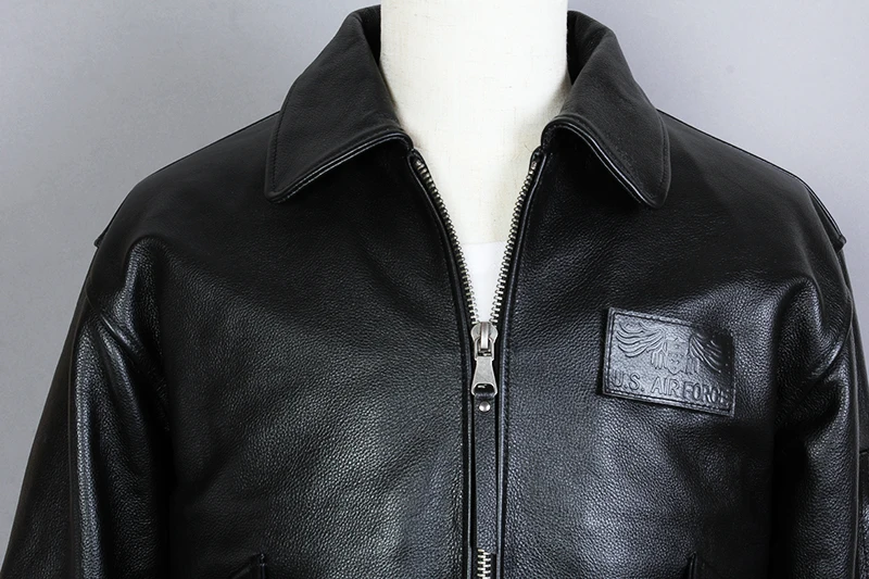 AVIREX FLY Fashion Air Force Flight Genuine Men Cowskin Bomber Jacket A2 Casual Motorcycle Leather Coat
AVIREX FLY Fashion Air Force Flight Genuine Men Cowskin Bomber Jacket A2 Casual Motorcycle Leather Coat