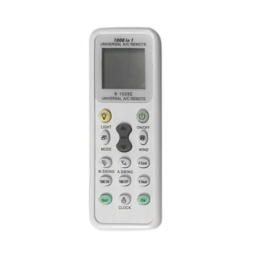 Universal LCD A/C Muli Remote Controller RC 433 mhz Frequency for Air Condition Conditioner Simple Operation K-1028E
Universal LCD A/C Muli Remote Controller RC 433 mhz Frequency for Air Condition Conditioner Simple Operation K-1028E