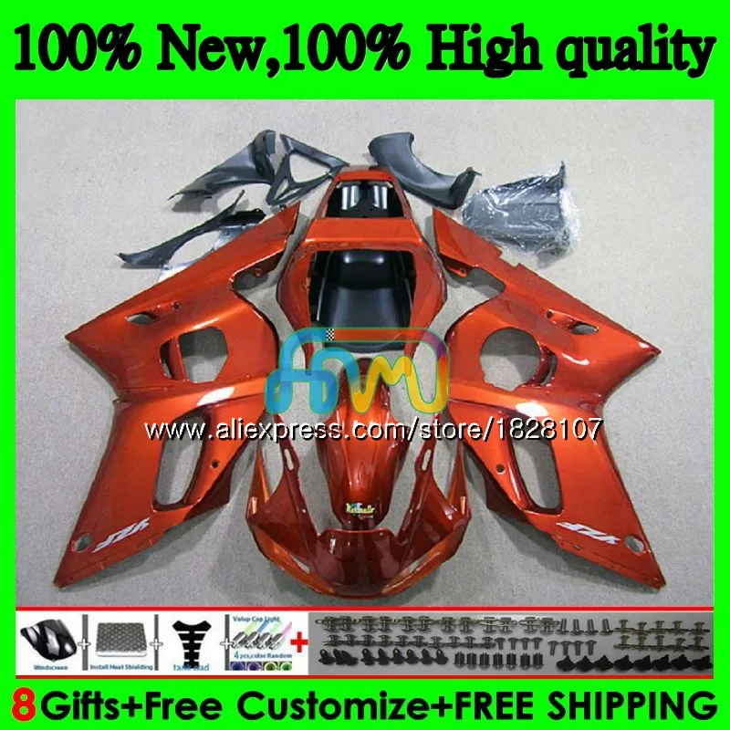 Корпус для YAMAHA YZF R6 R 6 600 YZF600 YZFR6 98 99 00 01 02, все оранжевые 50b. 31 YZF-600 1998 1999 2000 2001 2002 обтекатель
Корпус для YAMAHA YZF R6 R 6 600 YZF600 YZFR6 98 99 00 01 02, все оранжевые 50b. 31 YZF-600 1998 1999 2000 2001 2002 обтекатель