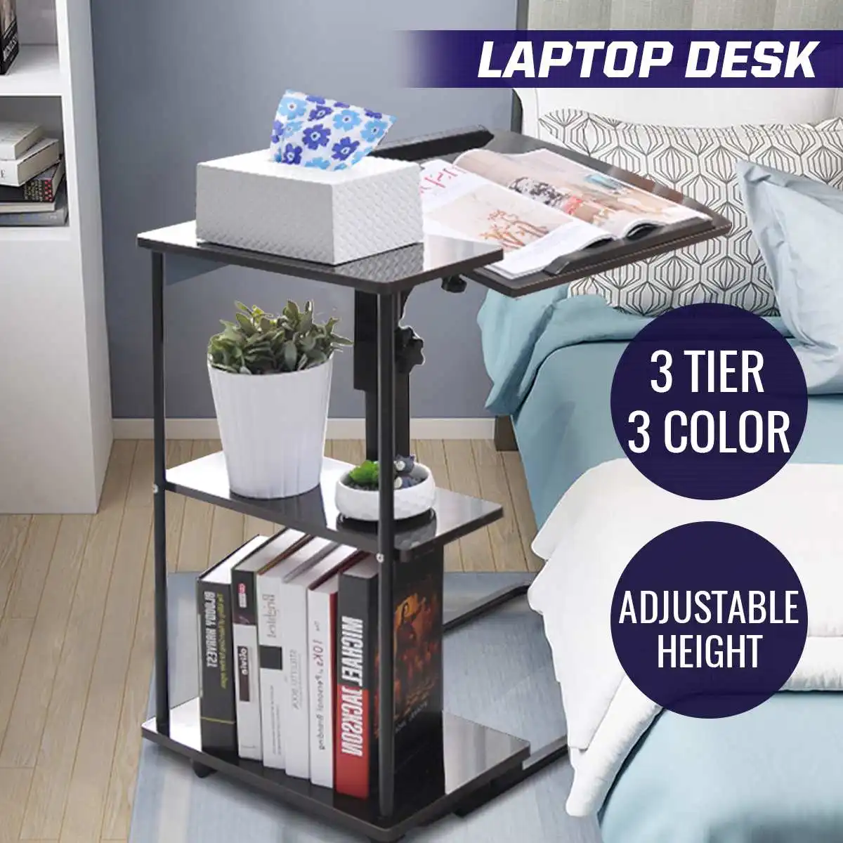 Large Foldable Computer Table Portable Rotate Laptop Desk Table for Bed Can be Lifted Standing Desk Home Furniture with Wheel
Large Foldable Computer Table Portable Rotate Laptop Desk Table for Bed Can be Lifted Standing Desk Home Furniture with Wheel