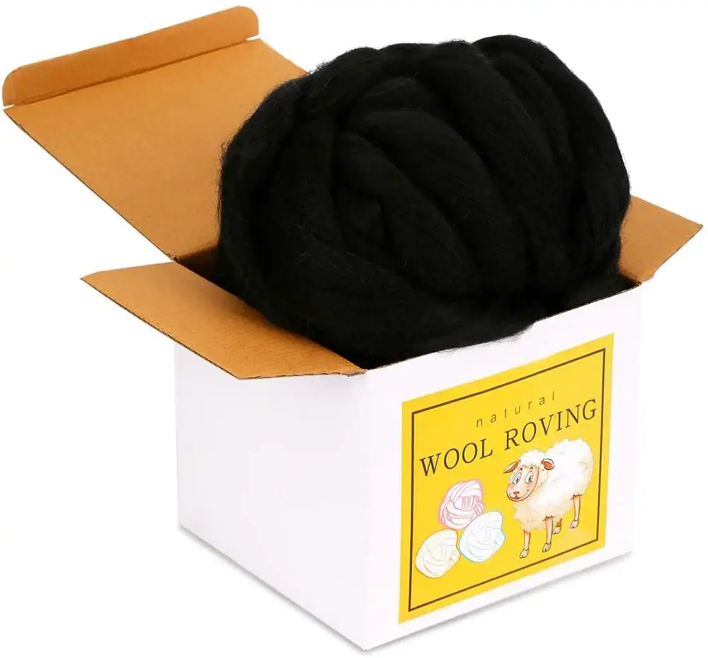 KAOBUY 8.82oz Super Felting Wool Tops Soft Roving Wool Fibre For Needle Felting Handcraft DIY Craft
KAOBUY 8.82oz Super Felting Wool Tops Soft Roving Wool Fibre For Needle Felting Handcraft DIY Craft