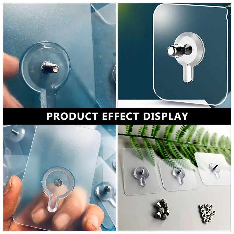 10pcs Kitchen Storage Hooks Furniture Clear Hanger Pads With Screws Non-Trace Hook Kitchen Sticker
10pcs Kitchen Storage Hooks Furniture Clear Hanger Pads With Screws Non-Trace Hook Kitchen Sticker