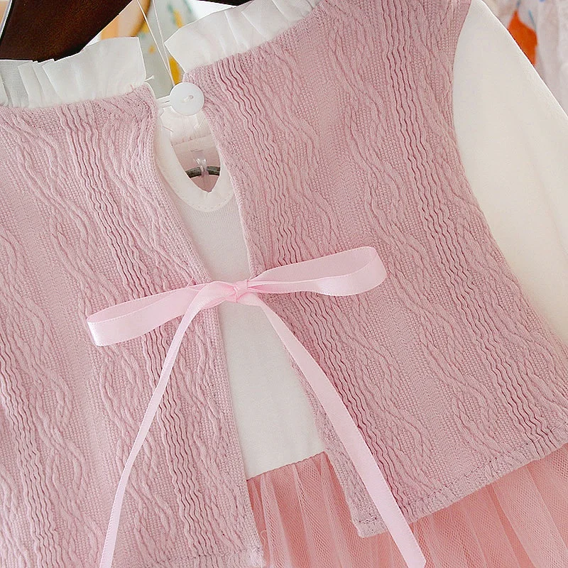 Newborn infant Baby Dress Cotton Princess Toddler Dress Mesh Fake Two Piece Party Dresses for Girls Fashion Baby Girl Clothes
Newborn infant Baby Dress Cotton Princess Toddler Dress Mesh Fake Two Piece Party Dresses for Girls Fashion Baby Girl Clothes