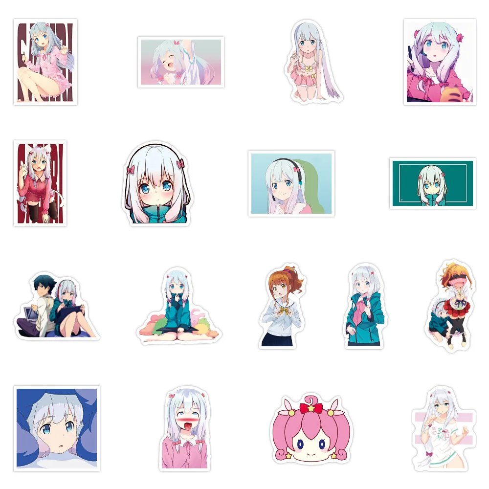 50pcs Japan Anime Adult Comic Teacher Eromanga Sensel Stickers Sexy Girls Angel for Mobile Phone Laptop Luggage Cartoon Stickers
50pcs Japan Anime Adult Comic Teacher Eromanga Sensel Stickers Sexy Girls Angel for Mobile Phone Laptop Luggage Cartoon Stickers