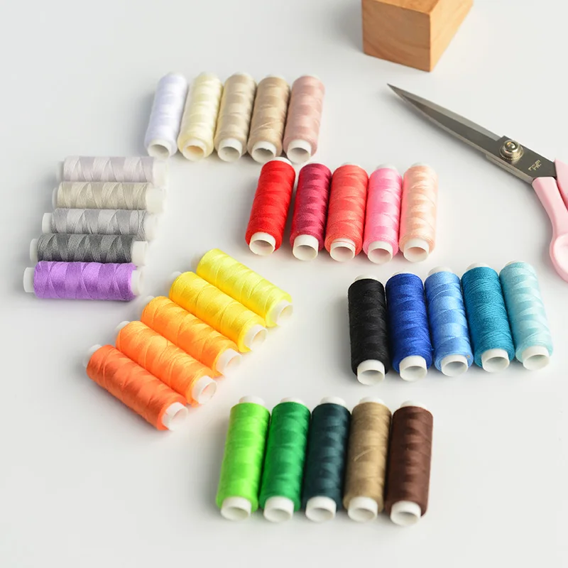 30 Colors Handmade Fabric Stitching Wire Boxed Sewing Machine Small Axis DIY Accessories Thread
30 Colors Handmade Fabric Stitching Wire Boxed Sewing Machine Small Axis DIY Accessories Thread