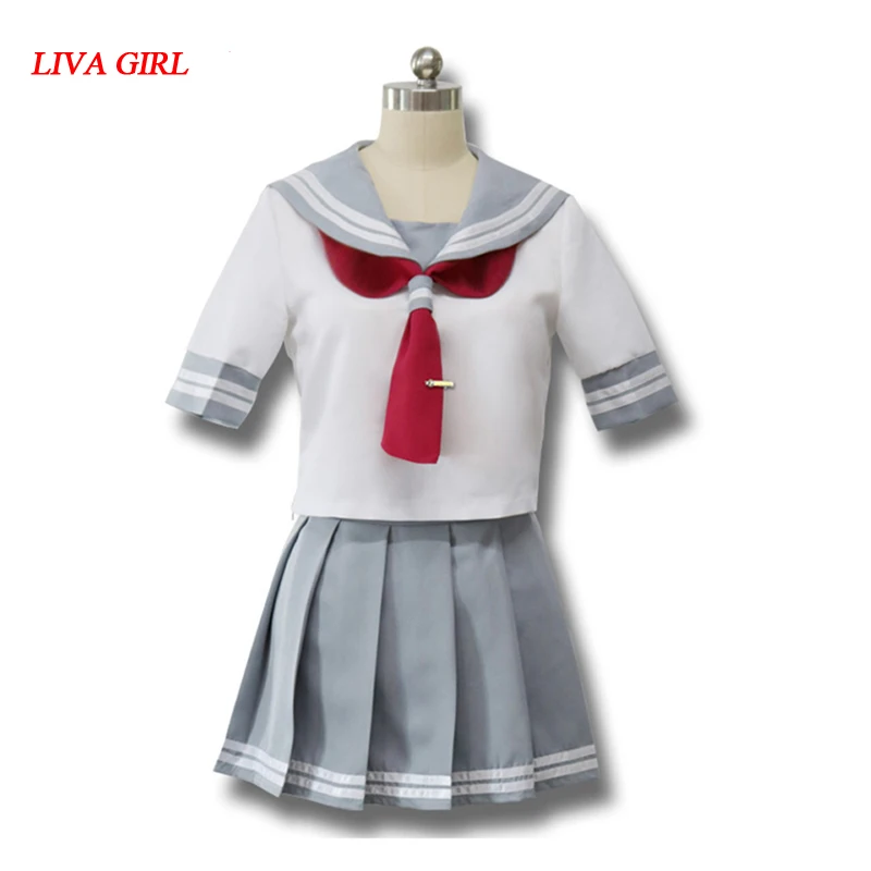 

Костюм для косплея японского аниме «Love Live Sunshine», Матросская Униформа Takami Chika для девочек «Love Live Aqours», школьная форма