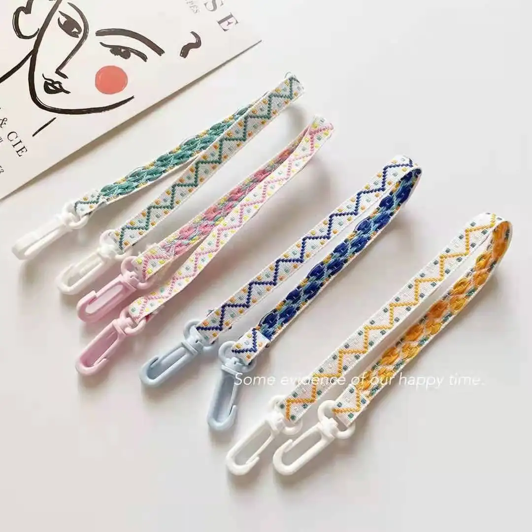 Fashion creative candy dyed ribbon lanyard necklace glasses chain earphone chain mask belt
Fashion creative candy dyed ribbon lanyard necklace glasses chain earphone chain mask belt