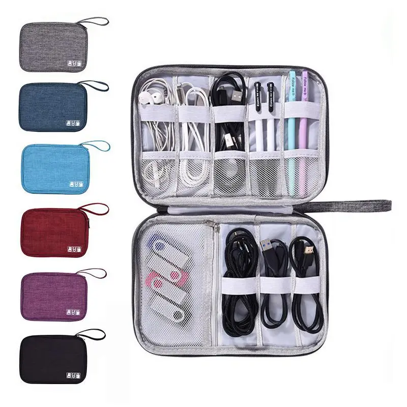 Man Portable Travel Digital Storage Bag Data Cable Power Bank Protective Case Mobile Power Headset Charging Cable Storage Bag
Man Portable Travel Digital Storage Bag Data Cable Power Bank Protective Case Mobile Power Headset Charging Cable Storage Bag