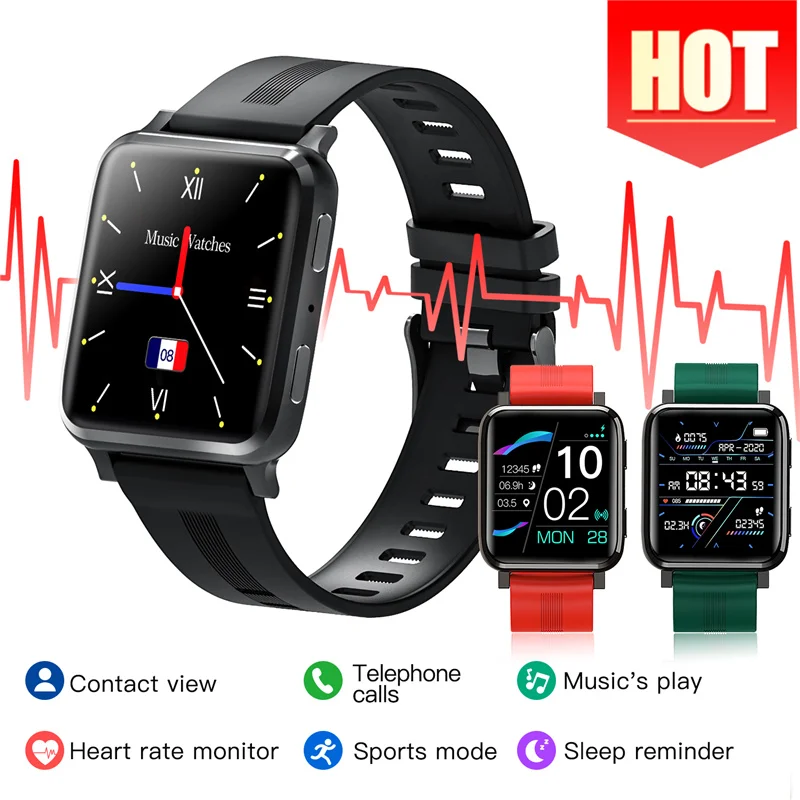 GEJIAN Smart Watches For Man Woman 2021 New Fitness Tracker Bracelet Sport Smartwatch Android IOS Bluetooth Call Music Player 
GEJIAN Smart Watches For Man Woman 2021 New Fitness Tracker Bracelet Sport Smartwatch Android IOS Bluetooth Call Music Player