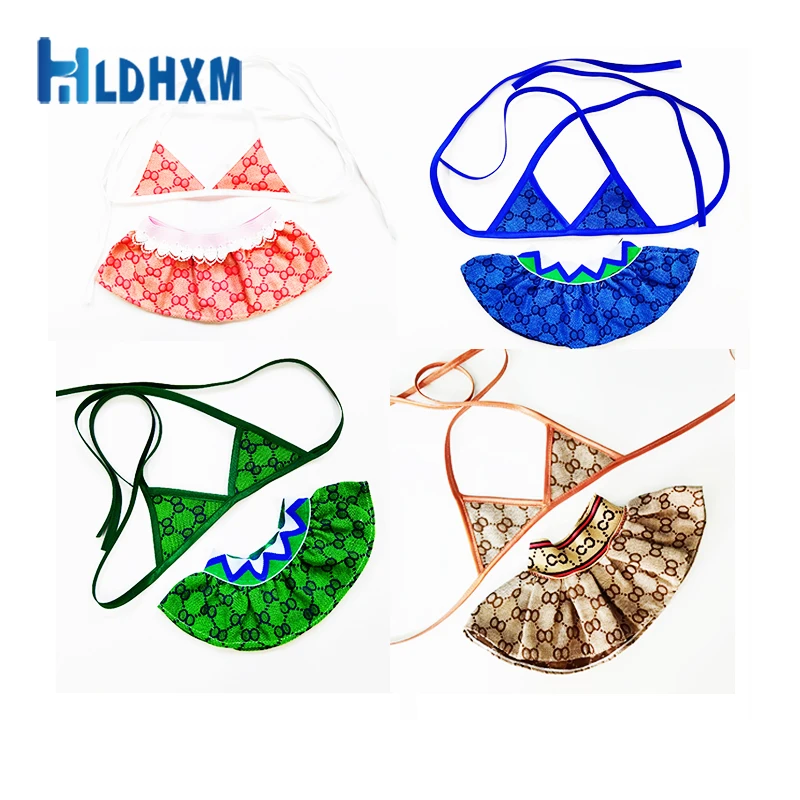 Hldhxm 2Pcs Dog Vest Summer Bikini Swimsuit Sundress Beach Dress Pet Clothes Mini Small For Cute Cats Supplies French Bulldog
Hldhxm 2Pcs Dog Vest Summer Bikini Swimsuit Sundress Beach Dress Pet Clothes Mini Small For Cute Cats Supplies French Bulldog