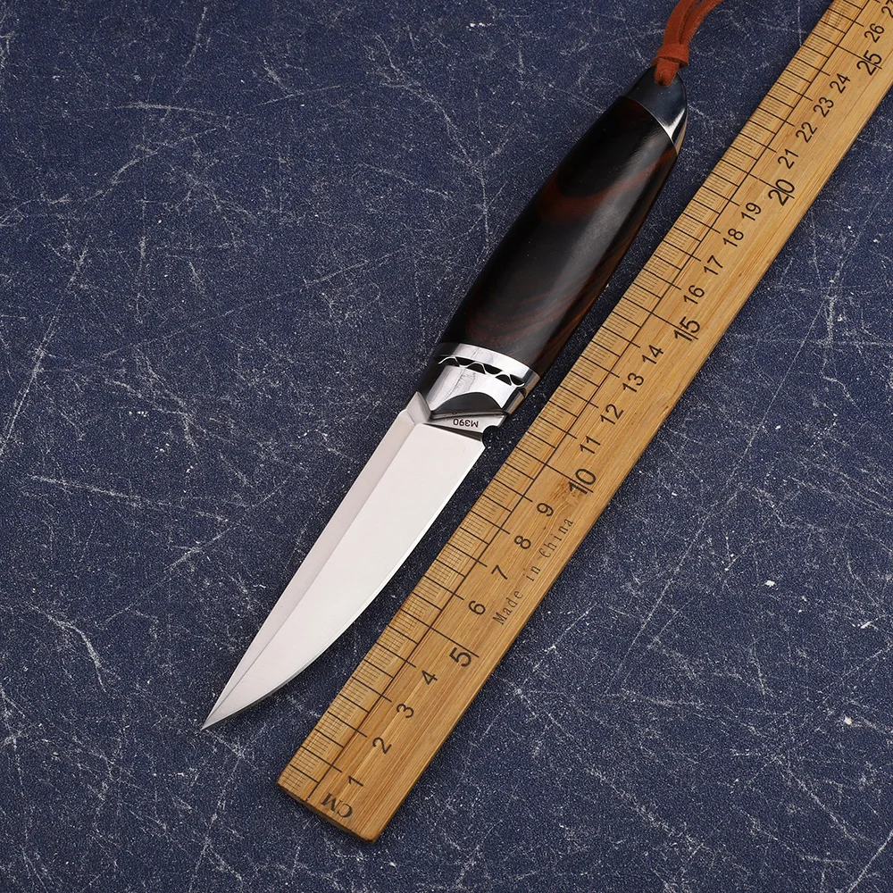 M390 Blade Desert Iron Wood Handle FIxed And Practical For Outdoor Camping Hunting Fruit Survival Knife EDC Tool
M390 Blade Desert Iron Wood Handle FIxed And Practical For Outdoor Camping Hunting Fruit Survival Knife EDC Tool