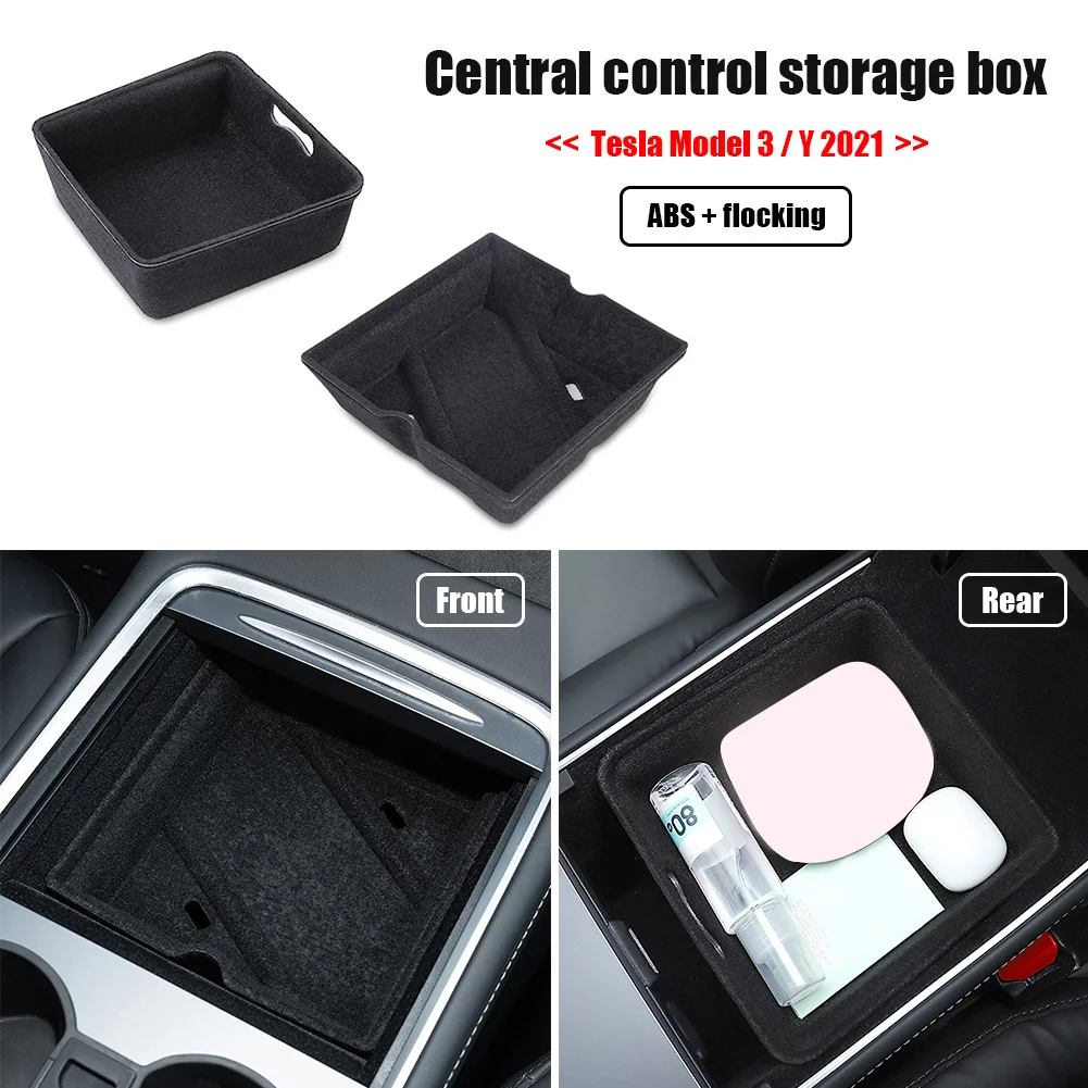 2pcs Car Organizer Container for Tesla 3/ Y Car Central Armrest Storage Box Central Control Storage Box
2pcs Car Organizer Container for Tesla 3/ Y Car Central Armrest Storage Box Central Control Storage Box