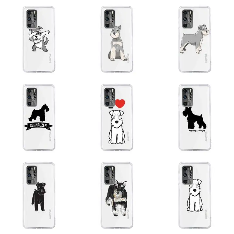 Schnauzer Phone Case For Huawei P40 P30 P20 Mate Honor 10i 30 20 i 10 40 8x 9x Pro Lite Transparent Cover
Schnauzer Phone Case For Huawei P40 P30 P20 Mate Honor 10i 30 20 i 10 40 8x 9x Pro Lite Transparent Cover