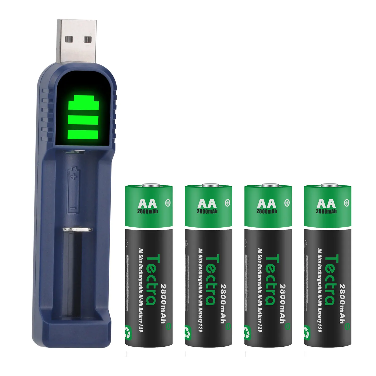 4 шт., перезаряжаемые батарейки AA, 1,2 в, 2800 мАч
4 шт., перезаряжаемые батарейки AA, 1,2 в, 2800 мАч