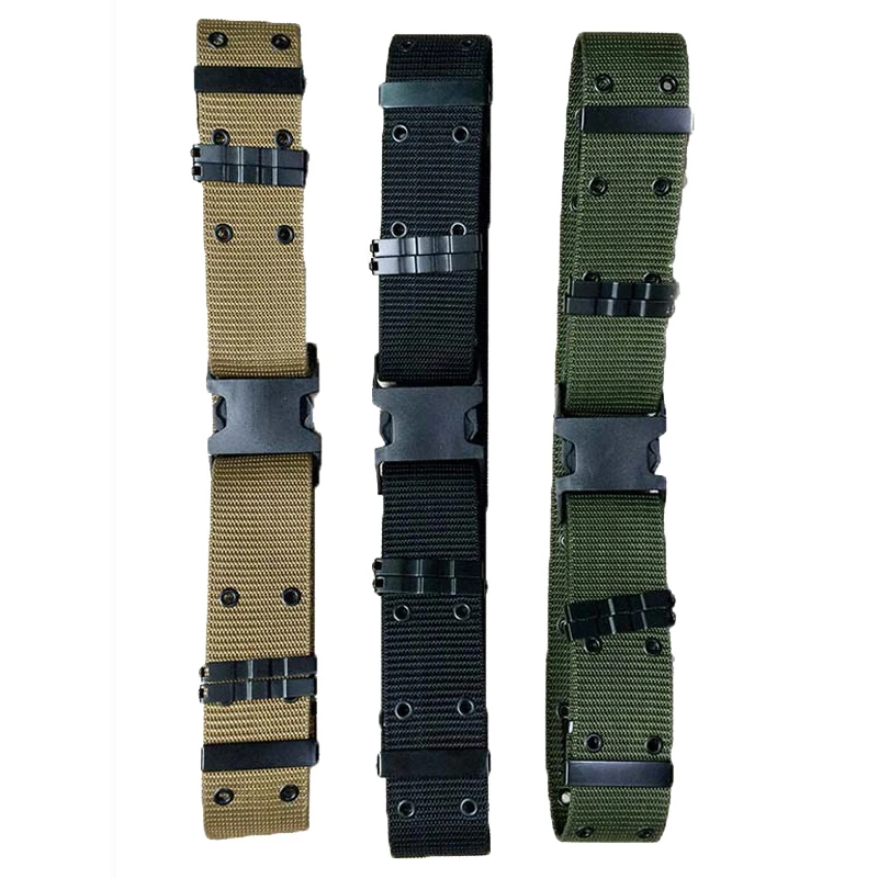Adjustable Tactical Waistband Men's Double Row Hole Waist Belt Army Gear Military Combat Training Protective Hunting Accessories
Adjustable Tactical Waistband Men's Double Row Hole Waist Belt Army Gear Military Combat Training Protective Hunting Accessories