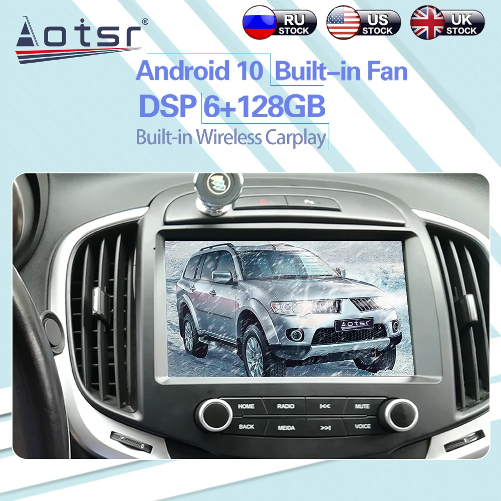 6 + 128 ГБ для Buick Regal 2012 - 2015 Android 10 Tesla автомобильный радиоприемник беспроводной Carplay GPS навигация DSP автомобильный мультимедийный плеер
6 + 128 ГБ для Buick Regal 2012 - 2015 Android 10 Tesla автомобильный радиоприемник беспроводной Carplay GPS навигация DSP автомобильный мультимедийный плеер
