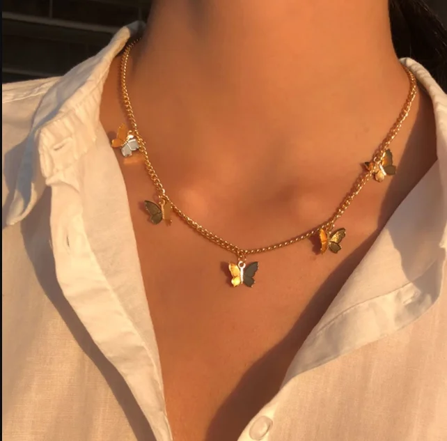 21 new D home retro necklace personality temperament necklace fashion simple collar ladies clavicle chain SP1028
21 new D home retro necklace personality temperament necklace fashion simple collar ladies clavicle chain SP1028