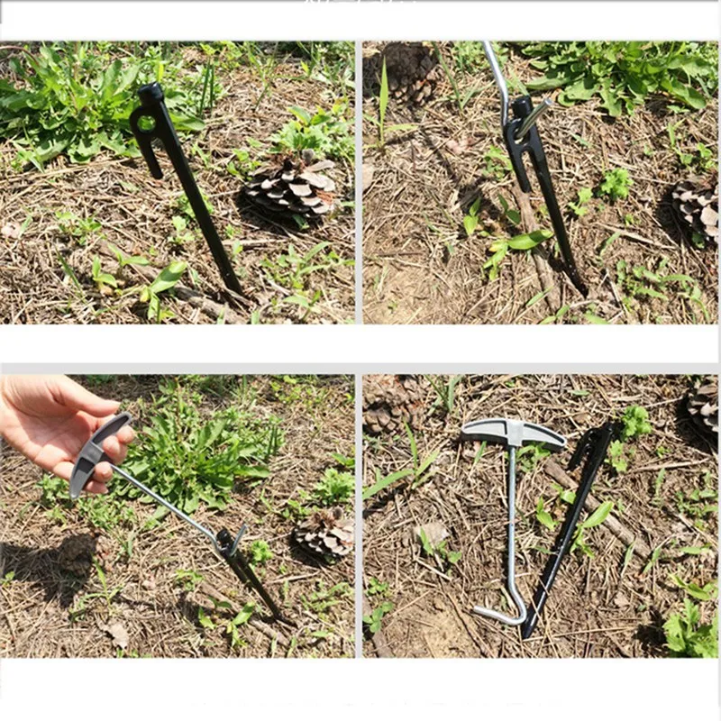 10Pcs Tent Peg Ground Hook Pullers Extractor Remover Tent Accessories for Camping Outdoor
10Pcs Tent Peg Ground Hook Pullers Extractor Remover Tent Accessories for Camping Outdoor