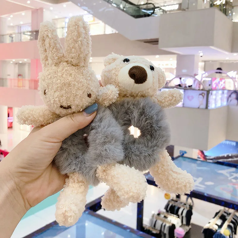 Fashion Cute Plush Rabbit Hair Ties Ropes Elastic Hair Bands Girl Cartoon Fluff Bear Animals Hairband Hair Hoop Hair Accessories
Fashion Cute Plush Rabbit Hair Ties Ropes Elastic Hair Bands Girl Cartoon Fluff Bear Animals Hairband Hair Hoop Hair Accessories