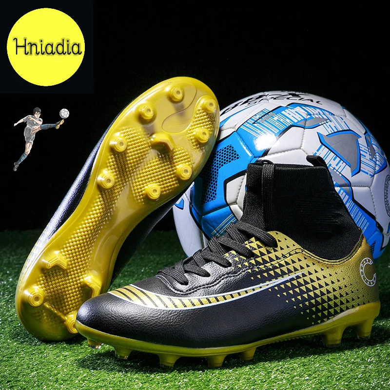 Hniadia Football shoes spike match sports training Soccer shoes unisex TF/FG Chaussures de football haut de gamme Football boots
Hniadia Football shoes spike match sports training Soccer shoes unisex TF/FG Chaussures de football haut de gamme Football boots
