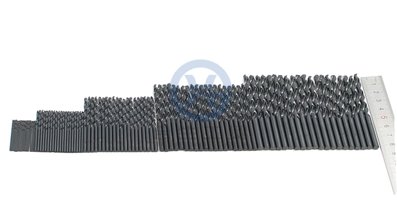 100pcs/set Metal Drilling HSS High Speed Steel Drill Bit Set Tool Twist Drill Bit(1mm/2mm/3mm/4mm/5mm)
100pcs/set Metal Drilling HSS High Speed Steel Drill Bit Set Tool Twist Drill Bit(1mm/2mm/3mm/4mm/5mm)