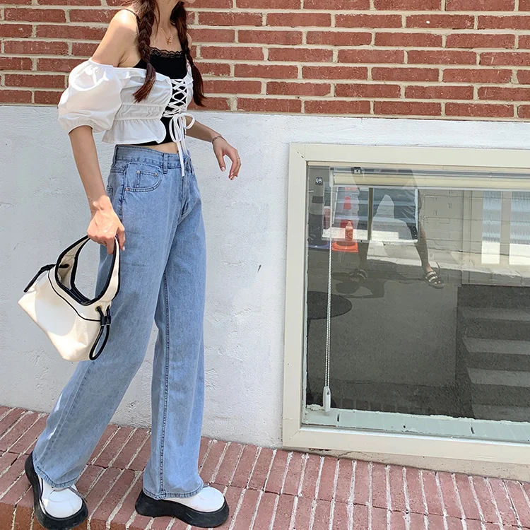 SML summer Autumn korean style loose women Irregular Long denim pants Casual high waist Wide Leg jeans Trousers womens(sy8808)
SML summer Autumn korean style loose women Irregular Long denim pants Casual high waist Wide Leg jeans Trousers womens(sy8808)