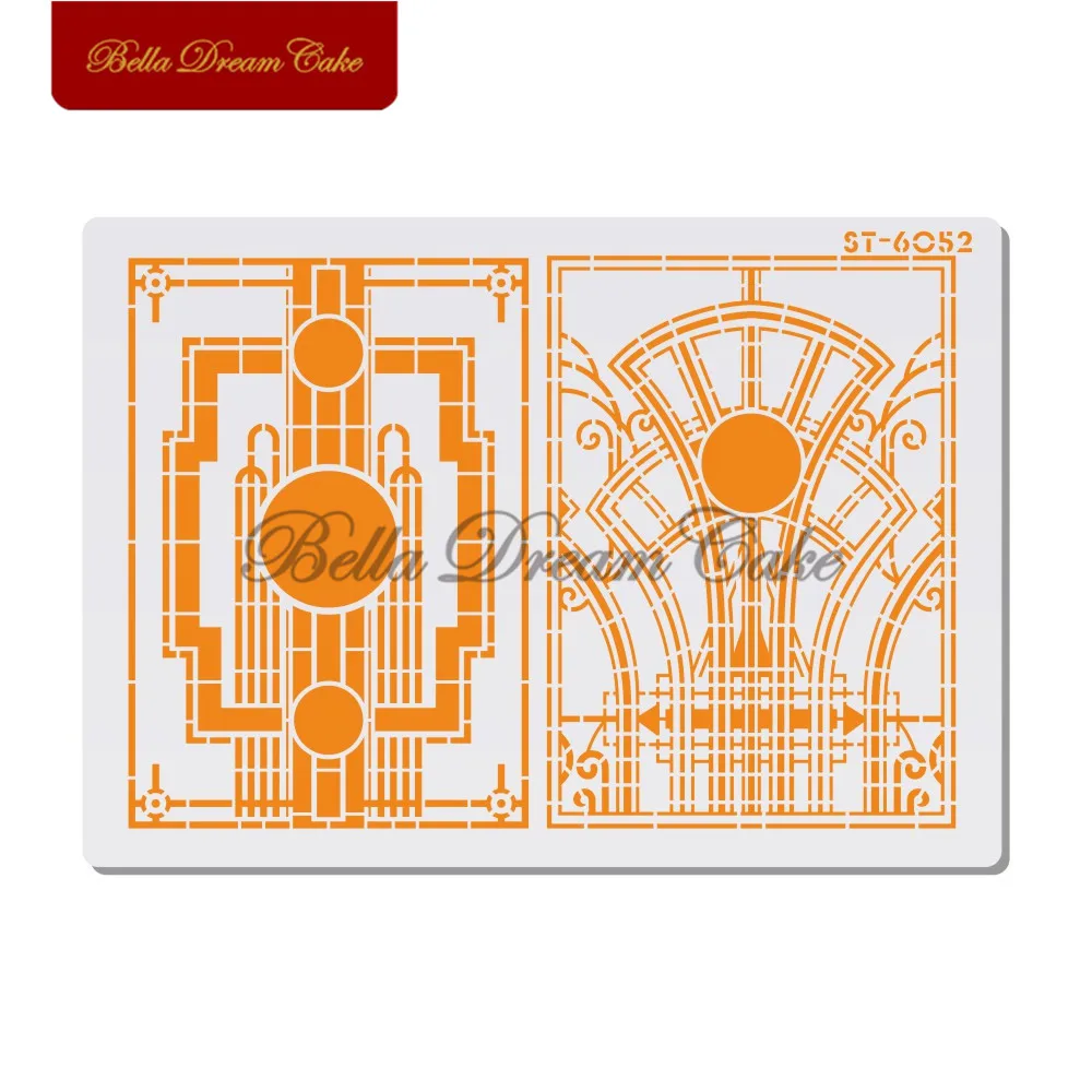 Architecture Design Cake Stencil Wall Stencils for Painting Home Decor DIY Scrapbooking Drawing Stencil Template Cake Tools
Architecture Design Cake Stencil Wall Stencils for Painting Home Decor DIY Scrapbooking Drawing Stencil Template Cake Tools