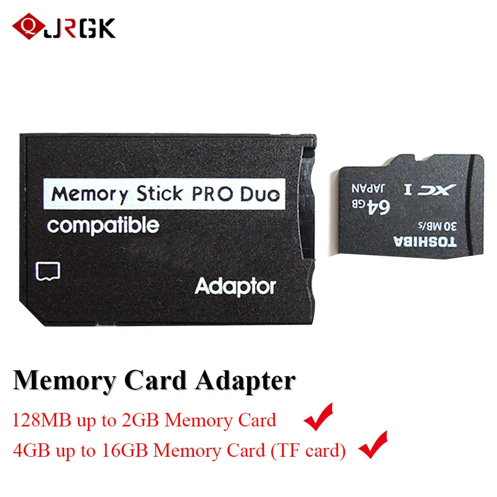 Адаптер Micro SD для карт памяти 128 Мб до 2 Гб Карта SDHC TF на карту MS Pro Duo чехол PDA и
