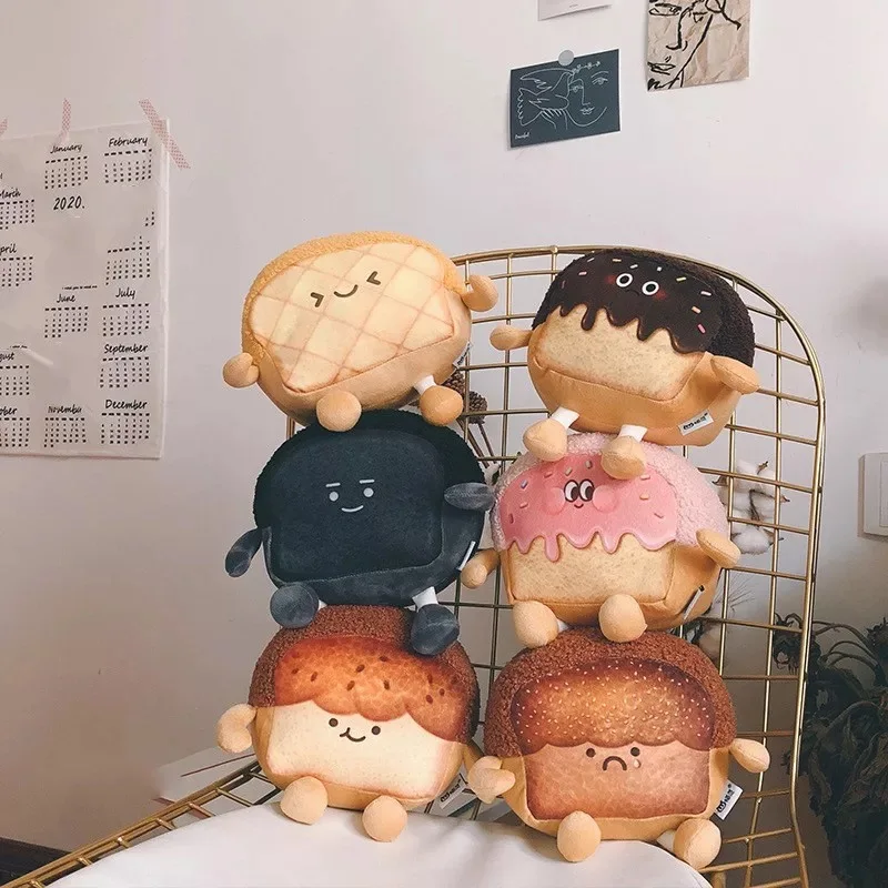 Creative Sliced Bread Plush Pillow Soft Filled Baby Bread Pillow Cute Soft Doll Cushion Stuffed Plush Toy Children Birthday Gift
Creative Sliced Bread Plush Pillow Soft Filled Baby Bread Pillow Cute Soft Doll Cushion Stuffed Plush Toy Children Birthday Gift
