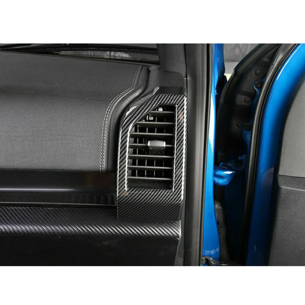 ABS Air Vent Cover Black Trim Carbon Fiber Dashboard For Ford F150 F-150 2015-2019 New
ABS Air Vent Cover Black Trim Carbon Fiber Dashboard For Ford F150 F-150 2015-2019 New
