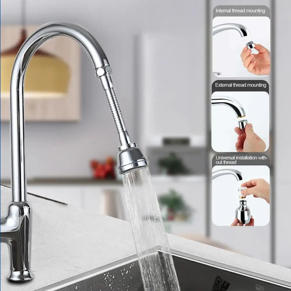 Stainless Steel Transparent Water Sink Filter Faucet Sprayer Anti-Splash 3 Gears Pressurized Faucet Extender Kitchen Accessories
Stainless Steel Transparent Water Sink Filter Faucet Sprayer Anti-Splash 3 Gears Pressurized Faucet Extender Kitchen Accessories