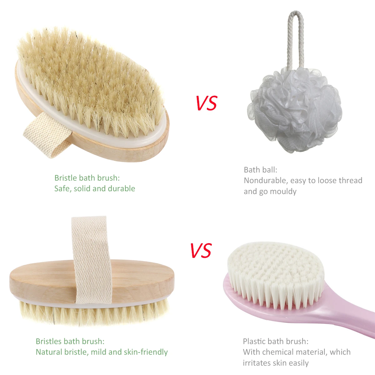 Hot Dry Skin Body Brush Soft Natural Bristle Shower Brushes Wooden Bath Shower Bristle Brush SPA Body Brushes Without Handle
Hot Dry Skin Body Brush Soft Natural Bristle Shower Brushes Wooden Bath Shower Bristle Brush SPA Body Brushes Without Handle