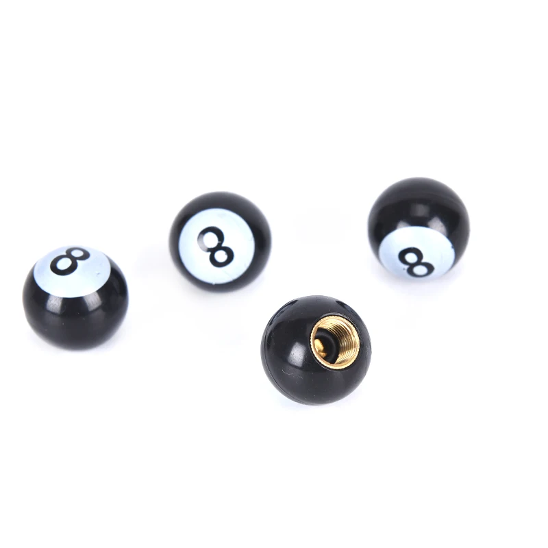 4Pcs/set Bike Bicycle Accessories Billiards Black 8 Tire Valve Stems Cover Tire Valve Caps On Car Wheel Caps Dust Stems tools
4Pcs/set Bike Bicycle Accessories Billiards Black 8 Tire Valve Stems Cover Tire Valve Caps On Car Wheel Caps Dust Stems tools