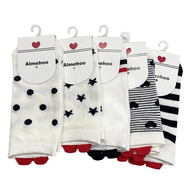 5 Pair Summer Women Short Socks Cool Heart Cotton Ankle Socks Pack Cute Fashion Ladies Korea Chaussettes Femmes Socken Damen 
5 Pair Summer Women Short Socks Cool Heart Cotton Ankle Socks Pack Cute Fashion Ladies Korea Chaussettes Femmes Socken Damen