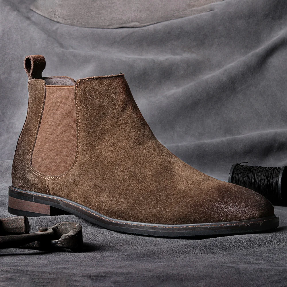 Men's Genuine leather Chelsea boots Size 39-46 comfortable brand fashion 2021 men's Ankle Boots men shoes
Men's Genuine leather Chelsea boots Size 39-46 comfortable brand fashion 2021 men's Ankle Boots men shoes