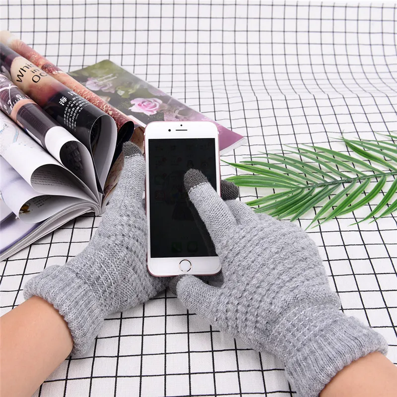 1 Pair Touch Screen Gloves for Men Women Soft knitting Winter Gloves Warmer Smartphones For Driving Glove 4 colors
1 Pair Touch Screen Gloves for Men Women Soft knitting Winter Gloves Warmer Smartphones For Driving Glove 4 colors