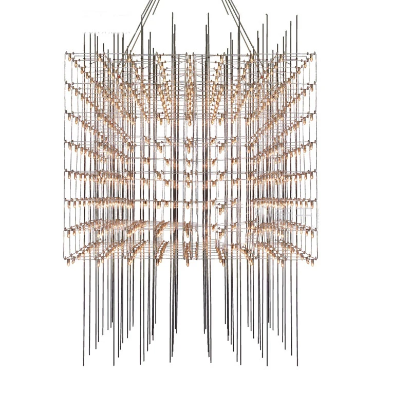 Nordic Luxury Pendant Lights Hotel Bar Customized Decoration Indoor Lighting Restaurant Lamp Luster Castle Lighting Fixture
Nordic Luxury Pendant Lights Hotel Bar Customized Decoration Indoor Lighting Restaurant Lamp Luster Castle Lighting Fixture