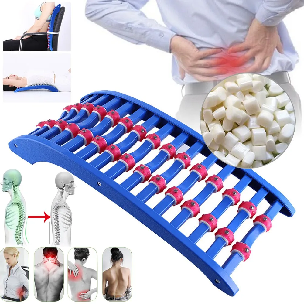Professional Back Stretcher Lumbar Support Device with Magnetic Rolling Wheels for Upper and Lower Back Massage
Professional Back Stretcher Lumbar Support Device with Magnetic Rolling Wheels for Upper and Lower Back Massage