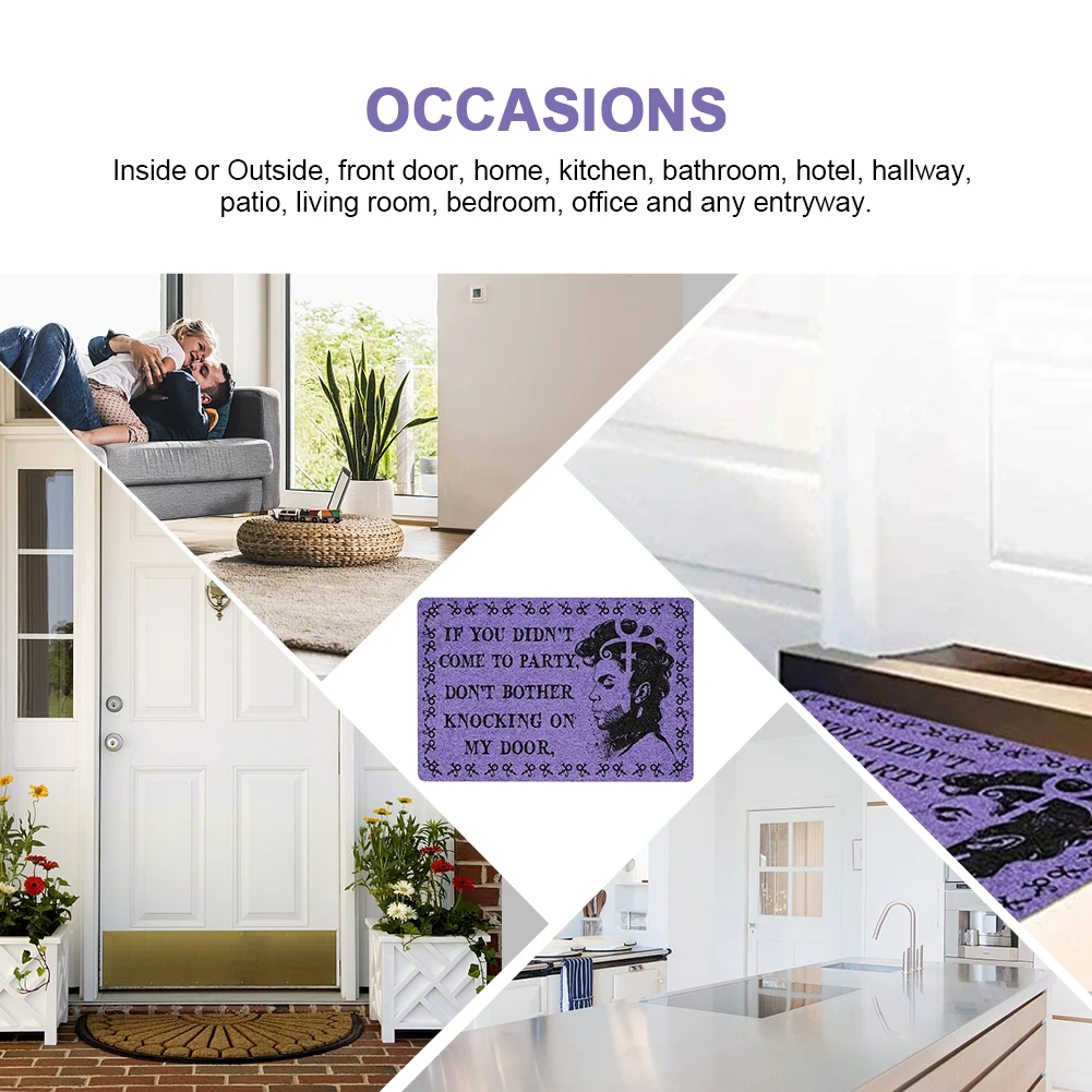 Non Slip Dirt Trapper Waterproof Warning Sign Indoor Outdoor Home Decor Entrance Carpet Hallway Kitchen Washable Door Mat Soft
Non Slip Dirt Trapper Waterproof Warning Sign Indoor Outdoor Home Decor Entrance Carpet Hallway Kitchen Washable Door Mat Soft