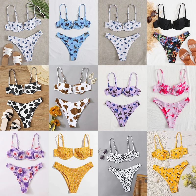 16 Colors Sexy Bikini Push Up Swimsuits Women 2021 New Floral Swimwear Women 2 Pieces Bathing Suit Swimming Free shipping
16 Colors Sexy Bikini Push Up Swimsuits Women 2021 New Floral Swimwear Women 2 Pieces Bathing Suit Swimming Free shipping