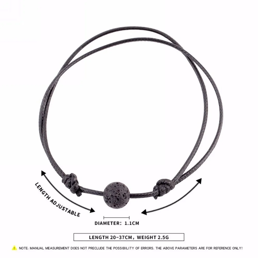 2020 Hot Trendy Leather Bracelet Natural Black Lava Stone Rock Beads Adjustable Men Women Bracelet Jewelry For Dropshipping
2020 Hot Trendy Leather Bracelet Natural Black Lava Stone Rock Beads Adjustable Men Women Bracelet Jewelry For Dropshipping