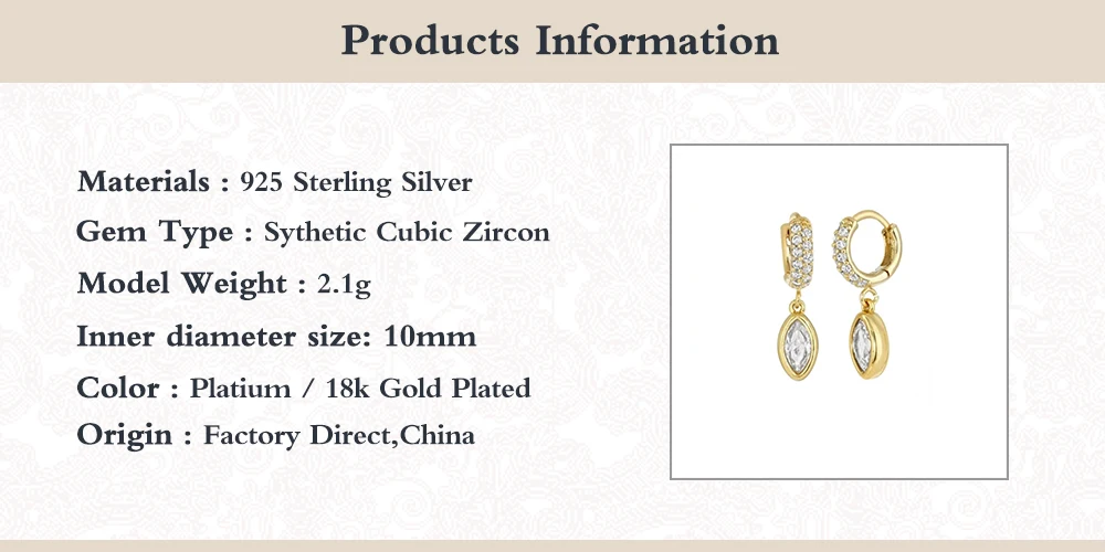 BOAKO 925 Sterling Silver Pendientes Brincos Charm Jewelry Hoop Earrings For Engagement Anniversary Woman Earring Gift
BOAKO 925 Sterling Silver Pendientes Brincos Charm Jewelry Hoop Earrings For Engagement Anniversary Woman Earring Gift